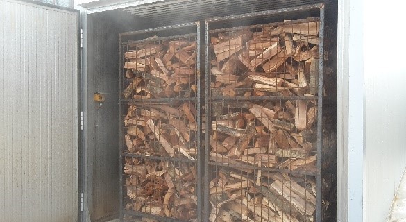 Essiccatore per legna da ardere